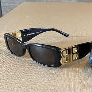 Balenciaga BB0096S Shiny Black One Size